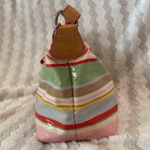 Small Coach Vinyl Purse - Picture 6 of 8